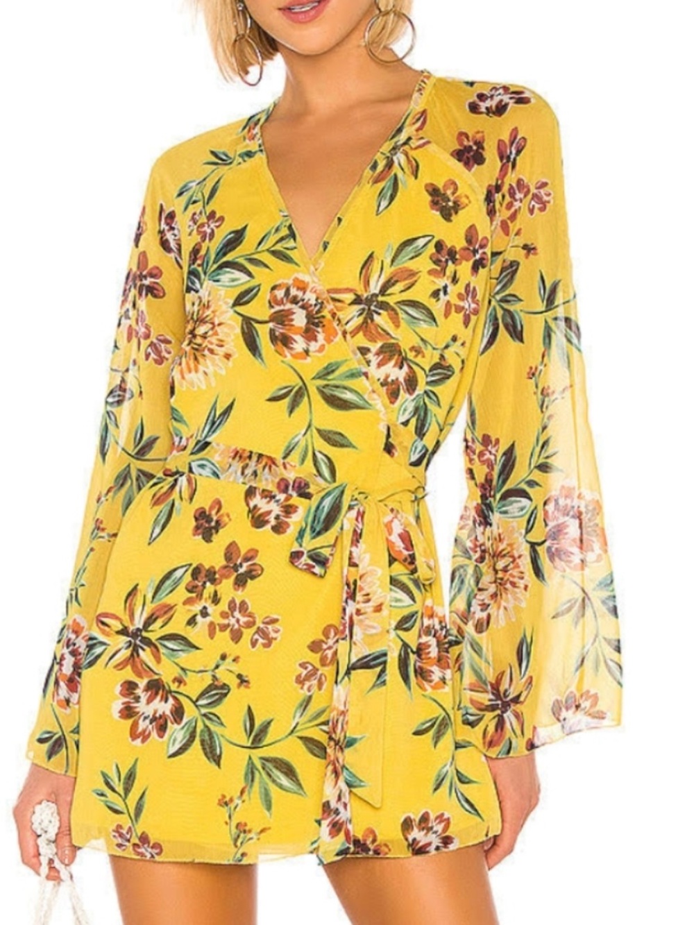 Tularosa Robin Dress - Yellow Dahlia